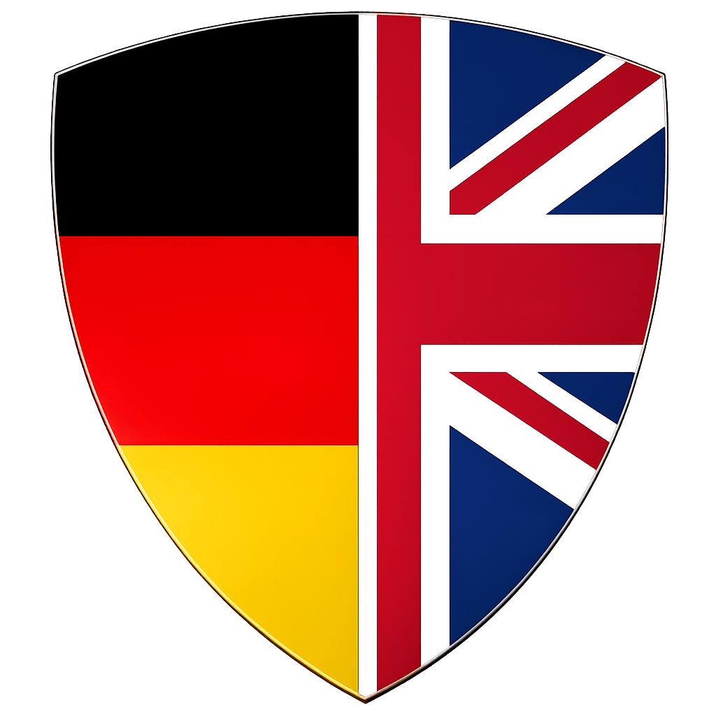 Produced in Germany, distributed to UK